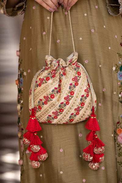 AMYRA Resham Potli Bag