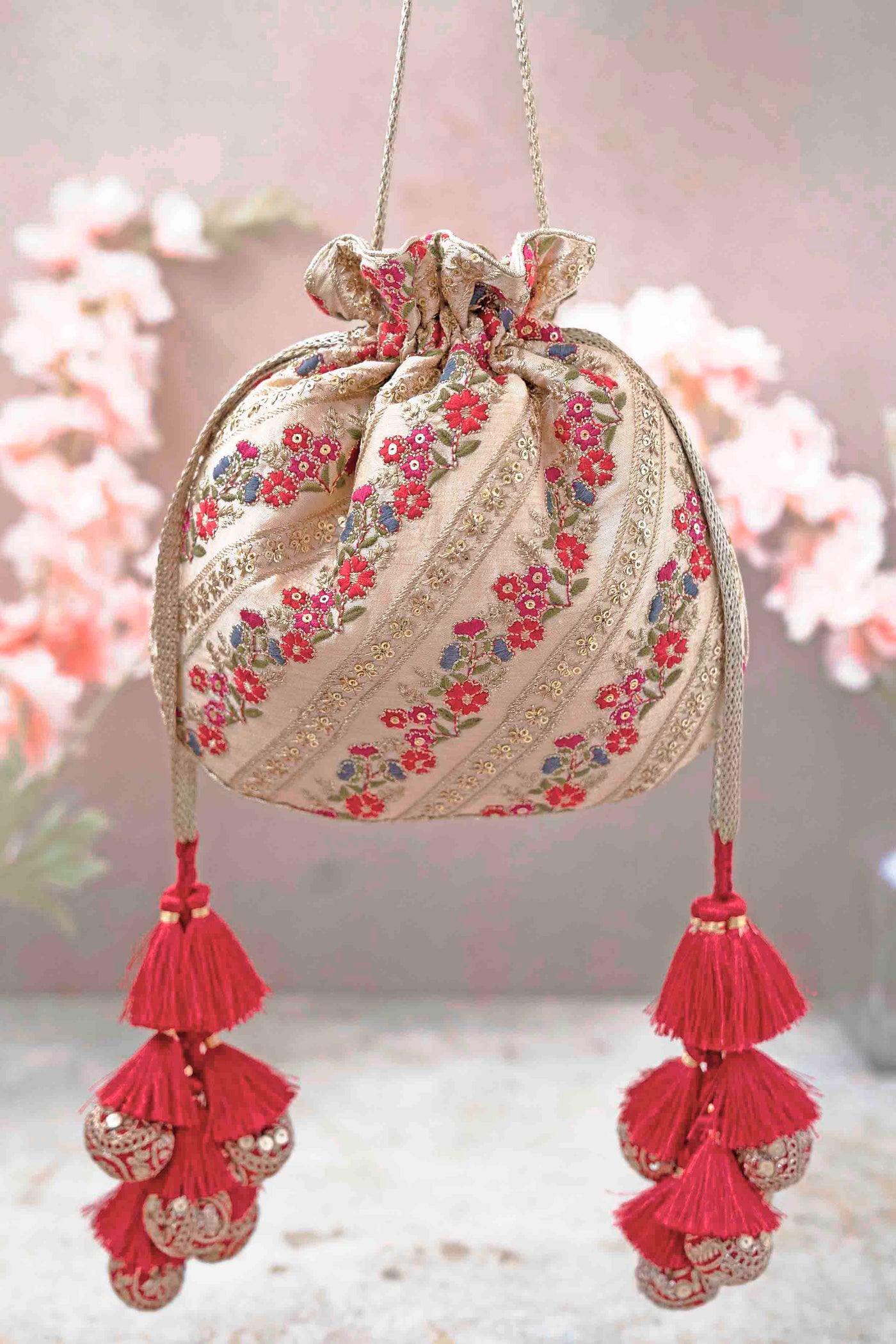 AMYRA Resham Potli Bag