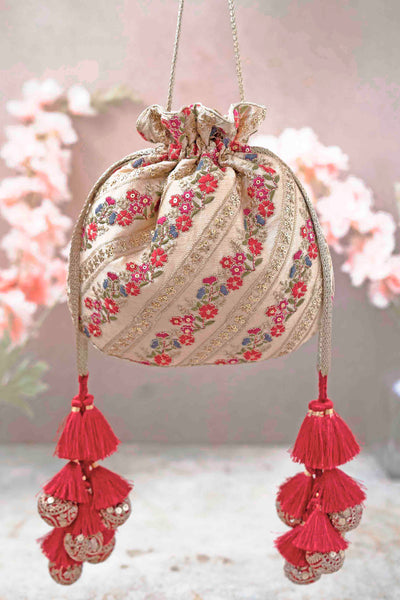AMYRA Resham Potli Bag