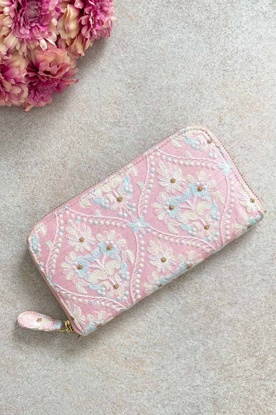 AMYRA Anaqat wallet - baby pink