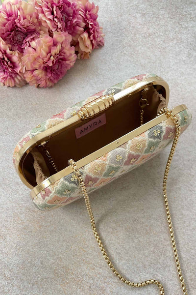AMYRA Aza Capsule Clutch